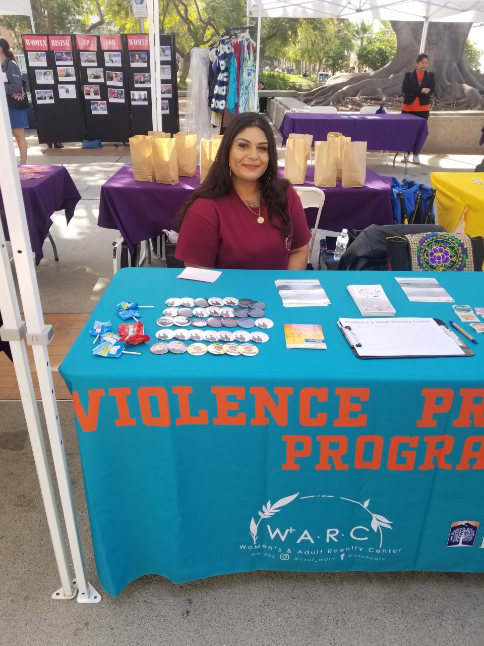 Violence Prevention Programs Booth